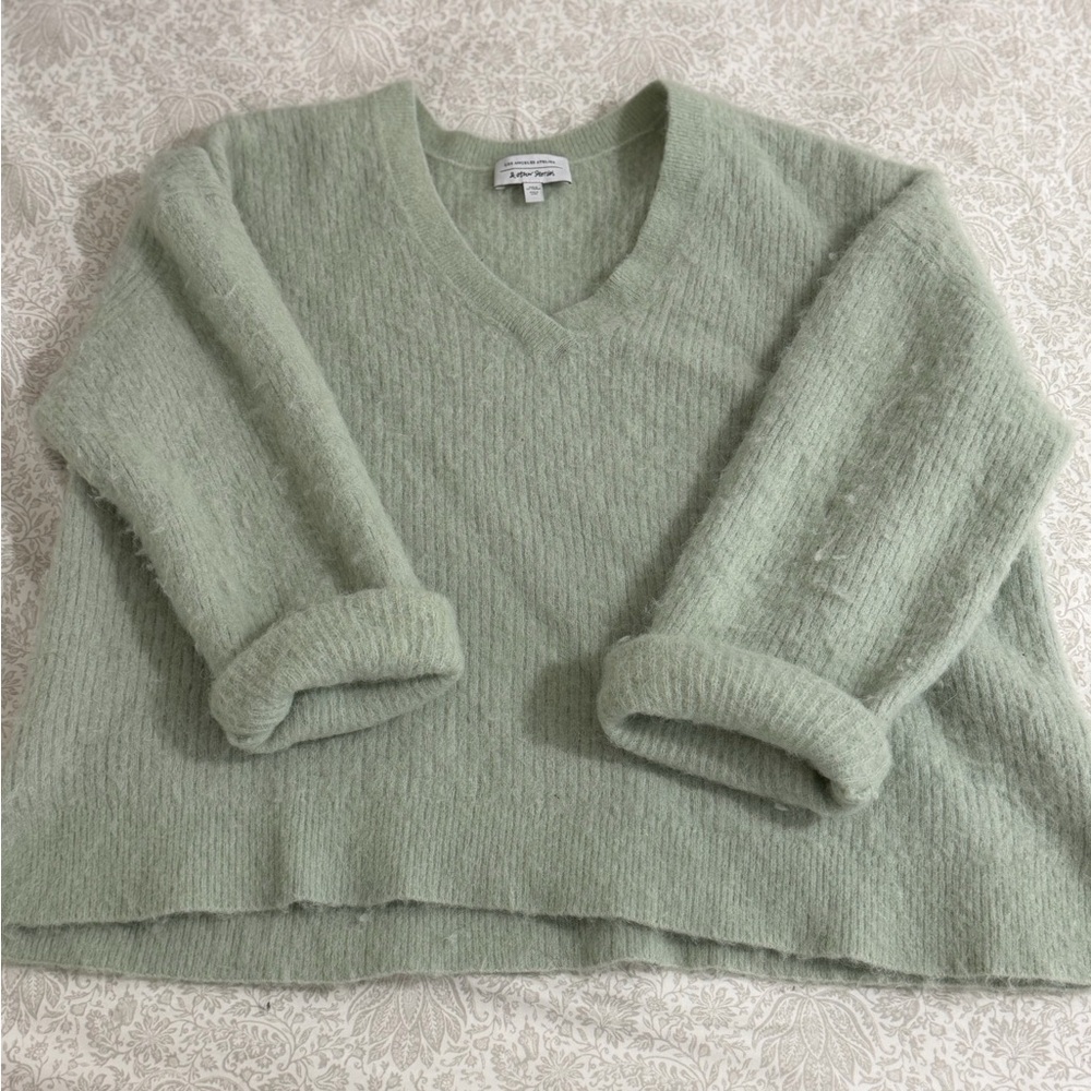 & Other Stories Mint Green Sweater